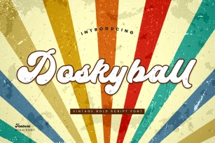 Doskyball Font Download