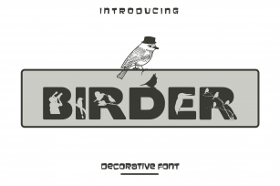 Birder Font Download