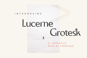 Lucerne Grotesk Font Download