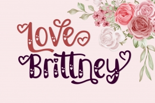 Love Brittney Font Download