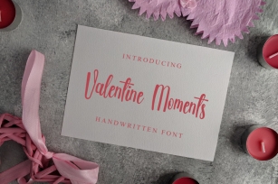 Valentine Moments Font Download