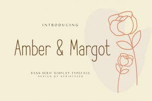 Amber  Margot Font Download