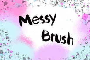 Messy Brush Font Download