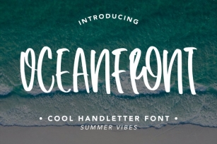 Oceanfront Font Download