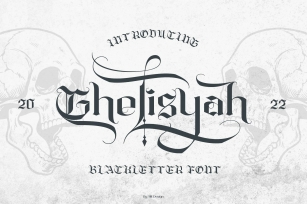 Ghelisyah Typeface Font Download