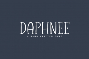 Daphnee Slab Serif Font Download