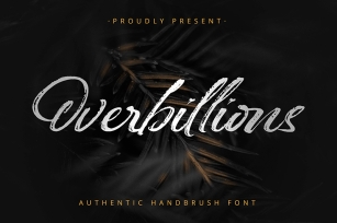 Overbillions Font Download