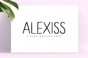 Alexiss Sans Serif Font Download