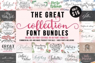 The Great Collection Bundles Font Download