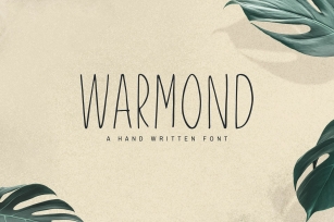 Warmond Sans Serif Font Download