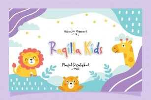 Raqilla Kids Font Download