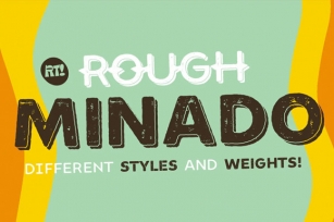 Minado Rough Font Download