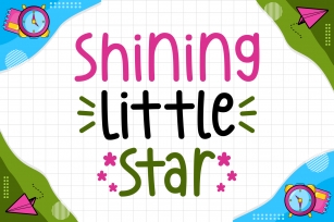 Shining Little Star Font Download