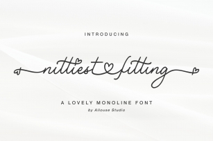 Nittiest Fitting Lovely Script Font Download