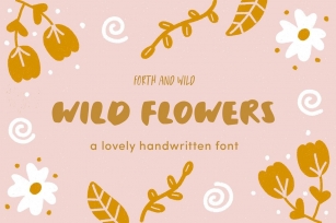 Wild Flowers Font Download