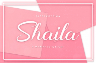 Shaila Font Download