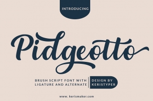 Pidgeotto Font Download