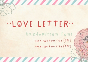 Love Letter Font Download