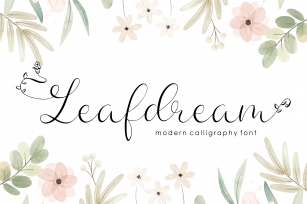 Leafdream Font Download