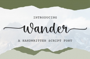 Wander Font Download
