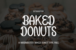 Baked Donuts Font Download