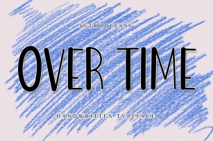 Over Time Font Download