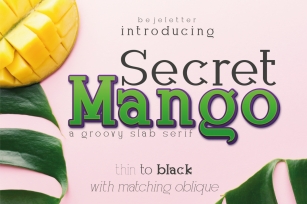 Secret Mang Font Download