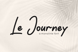 Le Journey Font Download