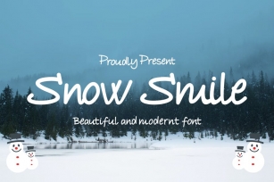 Snow Smile Font Font Download