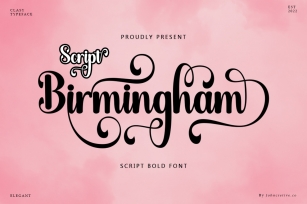 Birmingham Script Font Download