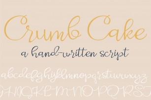 ZP Crumb Cake Font Download