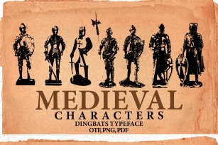 Medieval Characters Font Download