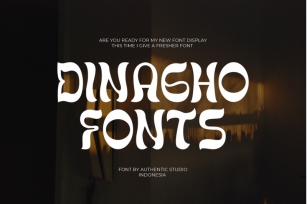 Dinagho Display Font Font Download