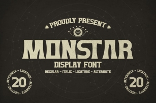 Monstar Classy Display Font LS Font Download