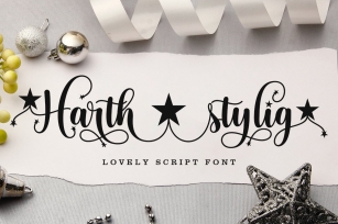 Harth Stylig Font Download