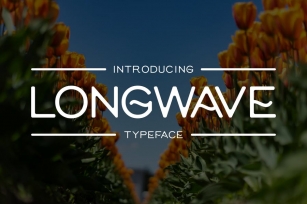 Long Wave Font Font Download