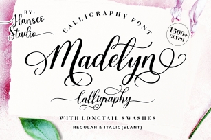 Madelyn Calligraphy Font Download