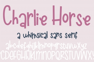 ZP Charlie Horse Font Download