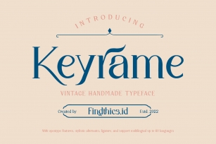 Keyrame Font Download