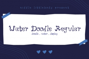 Water Doodle Font Download