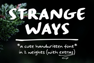Strangeways Font Download