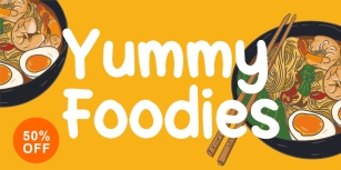 Yummy Foodies Font Download