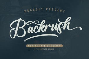 Backrush Font Download