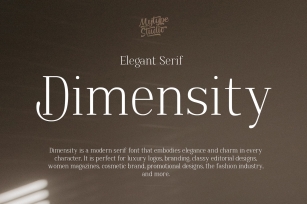 Dimensity Font Download