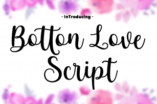 Botton Love Script Font Download