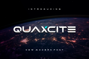 Quaxcite Font Download