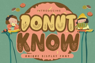 Donut Know Font Download