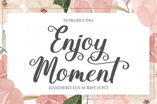 Enjoy Moment Font Download