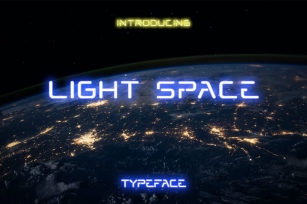 LIGHT SPACE Font Download