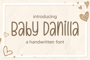 Baby Danilla Font Download